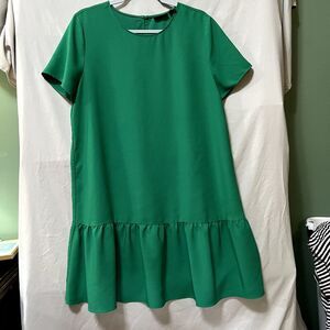 Halogen ruffle shift dress